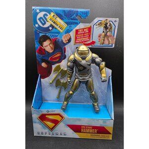 Superman Epic Strike Hammer Action Figure With Axes DC Studios Ages 4+